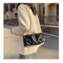 2023 New Solid Color Fashion Handbag Popular Women's Bag China Wholesale PU Ladies Shoulder Bag Open Pillow Handbag