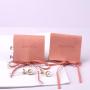 Custom Logo Printing Microfiber Jewelry Pouch Small Emboss Envelope Earring Necklace Packing Microfiber Bag