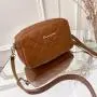 Simple Fashion Women Small Camera Bag Cheaper Wholesale Messenger Bag PU Leather Shoulder Crossbody Bags for Women Lady Purse