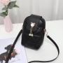 Women's Casual Korean Version Red Envelope Joker Bag Ladies Bag with Embroidered Mobile Phone Pocket Portable Wholesale Fashion