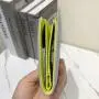 Customized women leather wallet rfid blocking card holder wallet leather zipper wallet for women