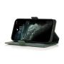 Custom leather flip phone case card holder mobile phone bag leather phone cover card holder