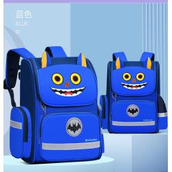 ZR459 Children's Backpack Kindergarten Cartoon Cute Light Schoolbag Reflective Strip Safety Kids Bag Soft Waterproof Baby Bag
