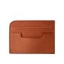 Slim leather card holder men's vegetable tanned card holder customized