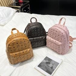 Good Selling New Print Pu Leather Backpack 2024 Wholesale Large Capacity Women's Backpack Bag