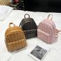 Good Selling New Print Pu Leather Backpack 2024 Wholesale Large Capacity Women's Backpack Bag