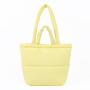 CHANGRONG Custom Lightweight Down Cotton Padded Quilted Purse Puffer Tote Bag Handbags for Women