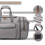 Expandable Design Weekender Overnight luggage Gym Sport Duffel Bag with Shoe Compartment Flight Friendly Travel Duffel Bag Men