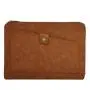 Custom business laptop bag genuine leather slim sleeve laptop case bag leather sleeve pouch bag