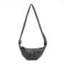 Croissant 2024 New Small Leather Commuting Large Capacity Single Shoulder Crossbody Bag Dumpling Bag