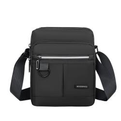 Trend Mens Casual Business Shoulder Pack Adjustable Straps Lightweight Travel Single Shoulder Messenger Crossbody Bag