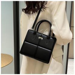 KBW636 Pure Colour New Casual Women Bag Fashion Indentation Handbag Ladies Single Shoulder Slanting Cross Square Bag
