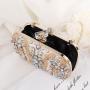 Elegant Fashion Bead Embroidery Clutch Evening Dress Diamond-encrusted Handbags Wedding Women's Tote Bags