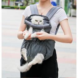 ZF133 Pet Dog Backpack Breathable Mesh Portable Comfortable Cat Outing Bag Oxford Cloth Leisure Outdoor Daily