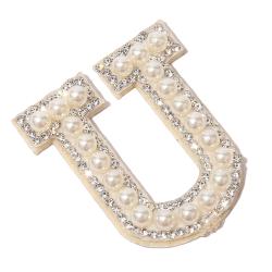 Wholesale 26 Alphabet Fashion Personality Used For Bags Letter Sticker Patch Colorful Letter Patch Adhesive Letter Patches