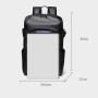 2024 New Style Backpack Large Capacity Dry Wet Separation Helmet Bag Computer Bag 17.3-inch Waterproof Computer Backpack