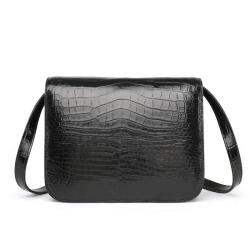 Custom Original Designer Brand Ladies Crossbody Shoulder Bags Luxury Leather Real Crocodile Skin Women Handbag Suppliers