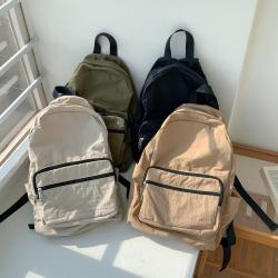 New Large Capacity Women Back Pack Bag   Casual Sport Travel Ladies Backpack Nylon Multiple Pockets Backpacks for Girls