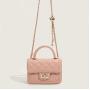 2024 Custom Quilted Vegan Leather Hand Bags For Women Classic Chain Crossbody