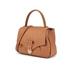 2022 New Design Custom Crossbody Bags With A Lock Women Genuine Leather Ladies Luxury Brown Color Handbags