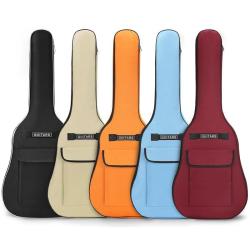 KBW769 41 Inch Acoustic Guitar Bag 40 Inch Folk Backpack Thickened Anti-collision 39 Inch Waterproof Shoulder Guitar Bag