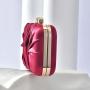 New Designer Silk Pleated Bridal Purse Clutch Evening Bag Wedding Black Dinner Bag Sling Handbag For Women