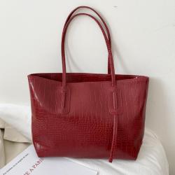 Simple and Large Capacity Bags for Women, New Style Fashionable Versatile ins Shoulder Bag, Internet Celebrity Handheld Tote