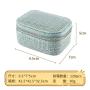 wholesale portable PU Leather Crocodile Print jewelry bag bracelet accessories ear studs ring Jewelry storage box