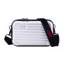 Custom 2024 Korean Bags Cosmetic Cases Fashion Makeup Bag Mini Suitcase Luggage With Shoulder Wrist Straps