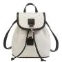ZR599 New Women Bag Backpack Fashion Girl White Pleasure PU Leather Waterproof Schoolbag Female Flip Cover Versatile Travel Bag