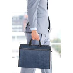 Gelory Waterproof Zippered Document Bag Business Briefcase Waterproof Lightweight Handbag