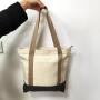 2023 New Arrival Custom Size Canvas Tote Bag Women's Tote Bags with Custom Printed Logo