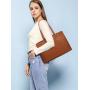 LOVEVOOK solid 15.6 inch laptop handbag women ladies office business notebook hand bags large capacity womens laptop hand bags