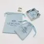 Custom Logo Printed Jewelry Cotton Pouch Small Cosmetic Gift Storage Muslin Packaging Drawstring Cotton Bag