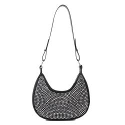 ZR542 Women's Saddle Bag PU Contrasting Color Stitching Fashion Working Portable One Shoulder Female Girl Tote Bag Shopping