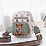 2024 New Crossbody Bag Mini Phone Bag Soft Leather Multi-Layer Women's Single Shoulder Small Round Bag