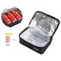 Gelory New Model Fashion Custom Design Black Portable Thermal Insulated Cooler Bag Mini Lunch Bag For Kids