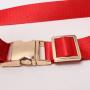 Keymay Stock Christmas Red Gift Large Waist Pouch Outdoor Sports Travel Fanny Pack Crossbody Waterproof Nylon Women's Belt Bag