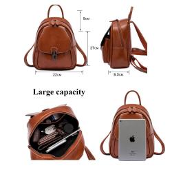 Custom Designer Real Genuine Leather Womens Backpacks Handmade mochilas Vintage High quality cowhide Fashion Ladies backpack Bag