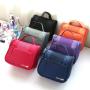 Customized Logo Toiletries Beauty Bag Wash Pouch Waterproof Makeup Organizer Storage Bag Travel Cosmetic Bags with Hook