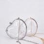 heart shape acrylic Small Jelly Handbags bridal party bag clutch bag wholesale clutch Transparent evening bags ladies