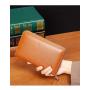 ZF255 RFID Anti-theft Brush Head Layer Cowhide Men Wallet Card Case Long Multifunctional Money Clip Daily Convenient