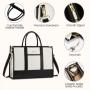 LOVEVOOK 2pcs high quality Work Bag 15.6 in Large Waterproof Computer laptop Briefcase Business Office Ladies Laptop bag handbag