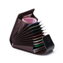 ZX097 New Personality Business Card Set Card Case Clip Credit PU leather Thin Case Small Wallet Business Card Holder Case