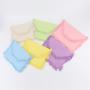 Wholesale 6 Colors Women DIY Custom Flat Travel Makeup Canvas Tassel Fringe Envelope Bag Pouch Cotton Canvas Clutch Purse Bag