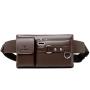 WTB052 Simple Casual Fanny Pack Fashion Waterproof Messenger Bag Large Capacity Men's Crossbody Travel Handbag