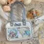 Ita Bag Manufacturer Custom Crossbody Ita Bag Cute Clear Window Pins Display lolita Itabag For Girls
