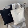Bag Woman New Zipper Smile Instagram Simple Single Shoulder Canvas Large Capacity Korean Version Of Leisure Student Schoolbag