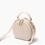 2024 Custom Logo Crocodile Vegan Leather Round Bag Handbag For Women Circle Purse