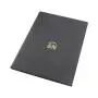Hotel & Restaurant Supplies Luxury Leather Wine Bar Menu Folder A4 Menu Cover With Custom Logo